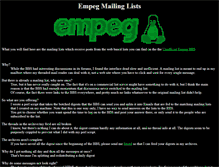 Tablet Screenshot of empeg.merlins.org